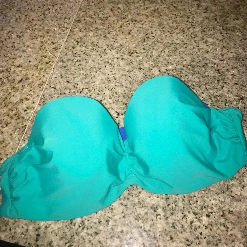 🟨Aerie bandeau bathing suit